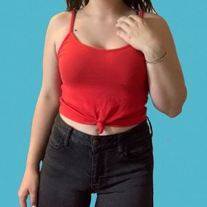 Me to We cropped tank top